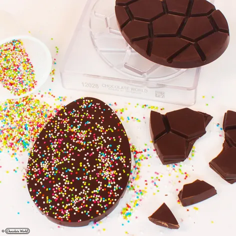 Chocolate Mould Tablet; Easter Egg - each